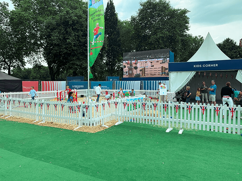 Picket Fencing Horse Show