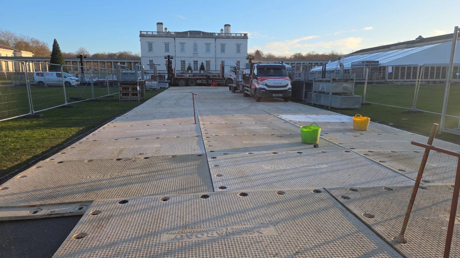 GT Trax lay foundations at event in Greenwich